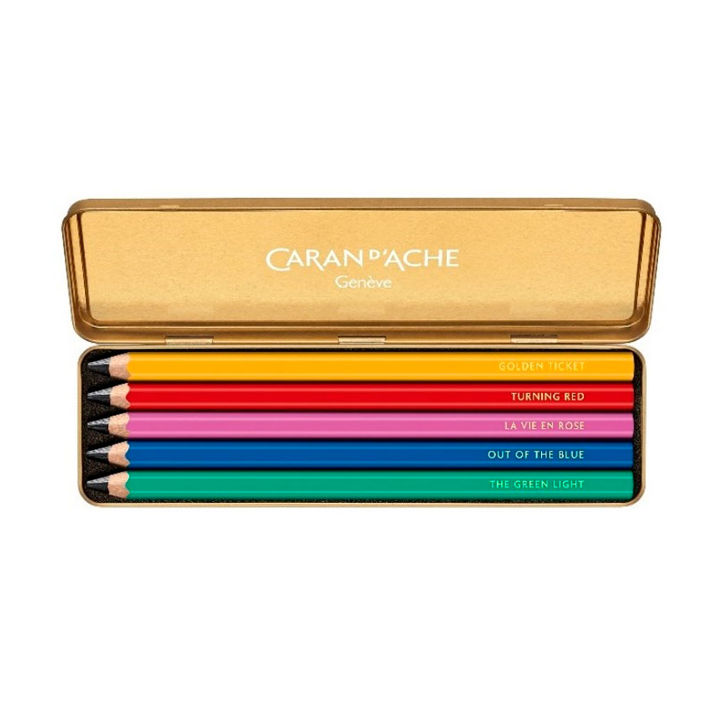 Caran Dache Colour Treasure Collection Set Prismalo Graphitstifte Mit