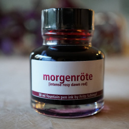 Fritz Schimpf morgenroete fountain pen ink 