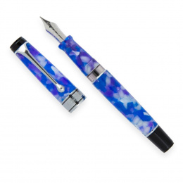 Aurora Optima 88 Caleidoscopio Luce Blue Limited Edition Fountain Pen M (Mittel)