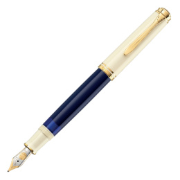 Pelikan Souverän Special Edition M800 Cream Blue fountain pen 