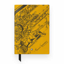 Montblanc Great Characters Enzo Ferrari Notebook Giallo Modena klein #146 