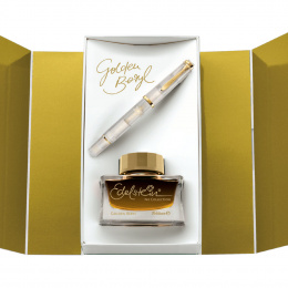 Pelikan Classic M200 Set Special Edition Golden Beryl fountain pen M -Mittel