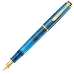 Pelikan Classic M200 Special Edition Golden Lapis fountain pen M -medium