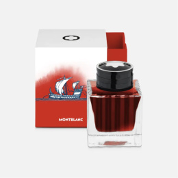 Montblanc Meisterstück x Olympic Heritage Red ink bottle 