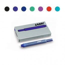 Lamy T10 Großraum-Tintenpatronen blau