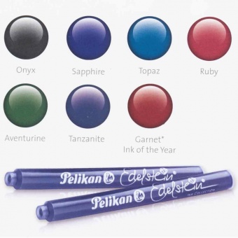 Pelikan Edelstein Ink Collection Tintenpatronen Topaz (Blau-Violett)