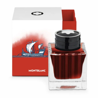 Montblanc Meisterstück x Olympic Heritage Red ink bottle 