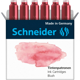 Schneider Füllhalterpatronen Pastell, Schachtel Blush