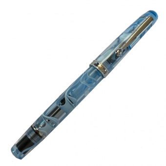 Tianzi T01 Blue Swirls fountain pen M - medium