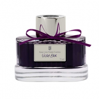 Graf von Faber-Castell Tinte im Glas Violett