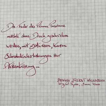 Fritz Schimpf by SCRIBO Limited Edition Piuma Passione fountain pen 