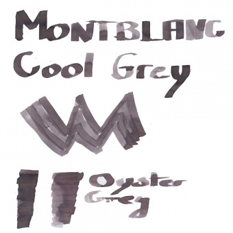 Montblanc ink bottle Cool Grey 