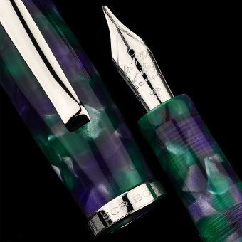 SCRIBO La Dotta Glicine platinum Fountain Pen 