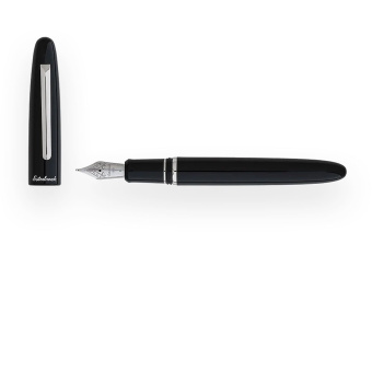 Esterbrook Estie Oversize Ebony Palladium Trim Fountain Pen 