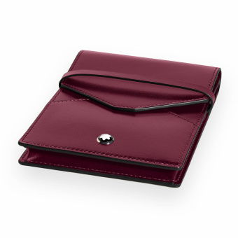 Montblanc Meisterstück Sartorial Leder Etui für 5 Schreibgeräte Cassis 