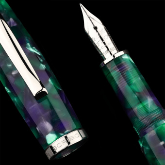 SCRIBO Feel Glicine platinum Fountain Pen 