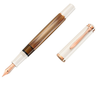 Pelikan Classic M200 Special Edition Copper Rose-Gold fountain pen F - fine