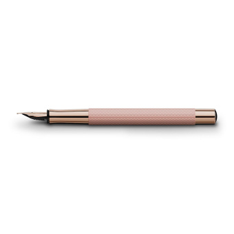 Graf von Faber-Castell Guilloche Rose Blush Fountain Pen 