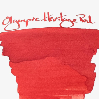 Montblanc Meisterstück x Olympic Heritage Red ink bottle 