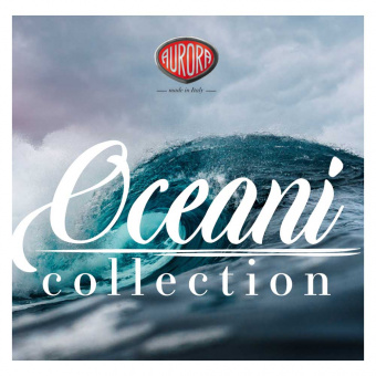 Aurora Ocean Collection Limited Edition Atlantic Ocean Kolbenfüllhalter 