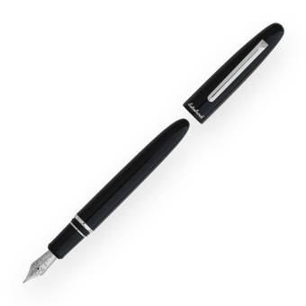 Esterbrook Estie Oversize Ebony Palladium Trim Fountain Pen 