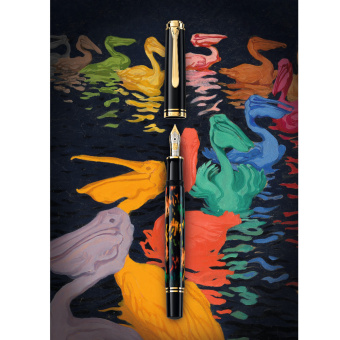 Pelikan Souverän Special Edition M600 Pelikan Art Collection Glauco Cambon fountain pen 