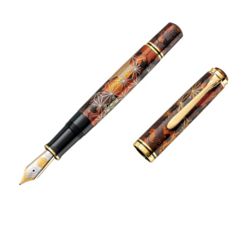 Pelikan Limited Edition Maki-e Ivy and Komon Kolbenfüllhalter 