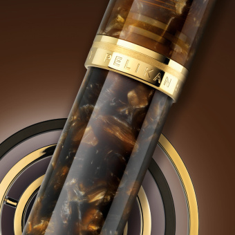 Pelikan Souverän M1000 Special Edition Renaissance Brown fountain pen F - fine