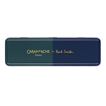 Caran d´Ache Paul Smith 849 Limited Edition 4 Ballpoint Pen Racing Green & Navy Blue 