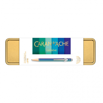 Caran d´Ache Colour Treasure Collection "Warm" 849 Ballpoint pen with Metal Case 