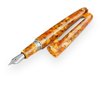 Esterbrook Estie Oversize Honeycomb Palladium Trim Fountain Pen 