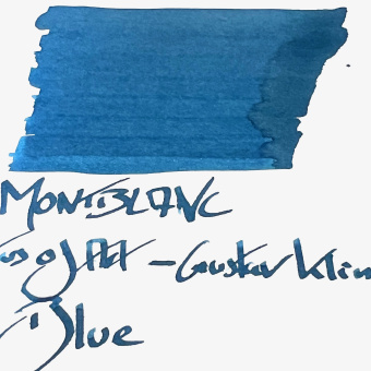 Montblanc Masters of Art Homage to Gustav Klimt Ink glass Blue 50ml 