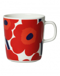 marimekko Oiva/Unikko Becher 4 dl Rot 