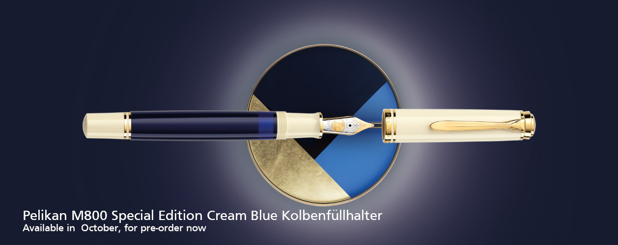 2024 09 Banner Pelikan M800 Cream Blue